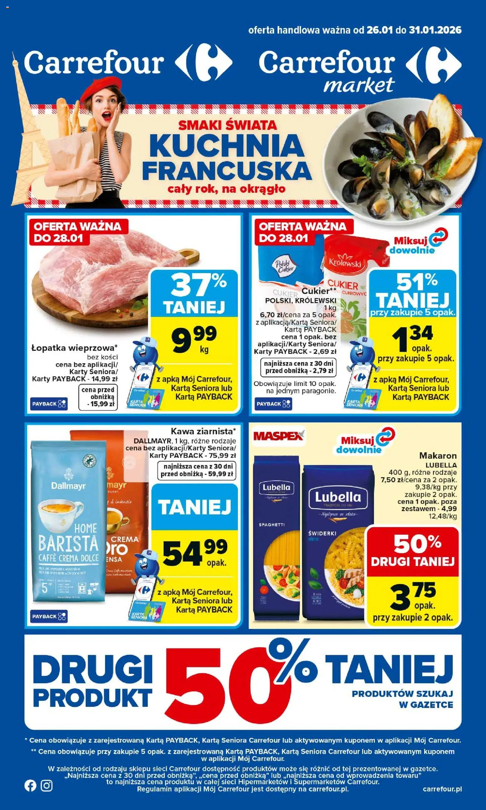 Pogląd gazetki "Gazetka" ze sklepu Carrefour ważnej od 26.01.2026