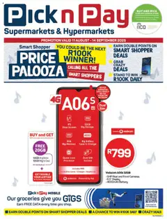 Preview of Pick n Pay flyer valid from 11/08/2025