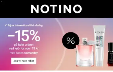 Eksempel på tilbudsavis Notino fra butik Tilbud gyldig fra 05/03/2026