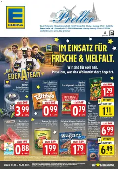 Vorschau von dem Prospekt des Geschäftes Edeka, gültig ab dem 01.12.2025