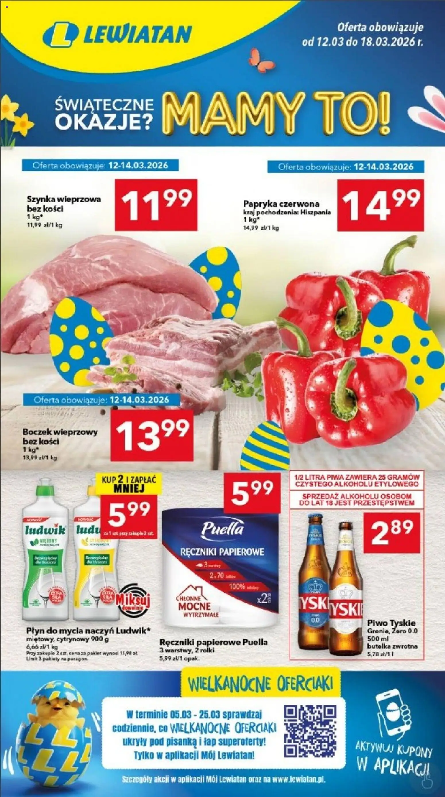 Pogląd gazetki "Lewiatan gazetka - Legnica" ze sklepu Lewiatan ważnej od 12.03.2026