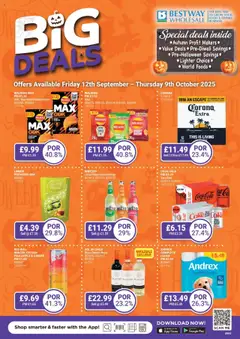 Preview of Bestway The Big Deals Brochure valid from 12/09/2025