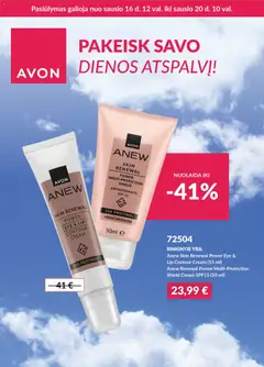 AVON parduotuvės leidinio Leidinys - Blue monday galiojančio nuo 2026.01.16 peržiūra