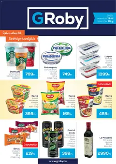 G'Roby - Akciós újság G'Roby megtekintése, amely érvényes 2025.11.13.-től