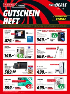 Vorschau von dem Prospekt des Geschäftes Media Markt, gültig ab dem 21.07.2025