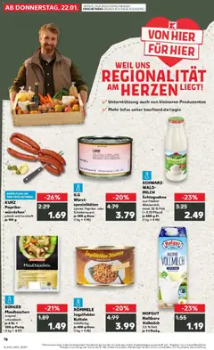 Vorschau von dem Prospekt des Geschäftes Kaufland, gültig ab dem 22.01.2026