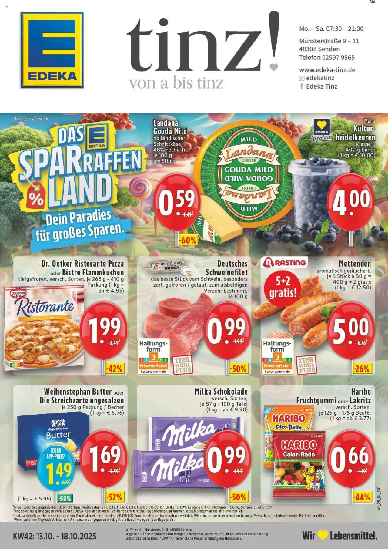 EDEKA Prospekt ab 13.10.2025 - Prospekt Senden Online