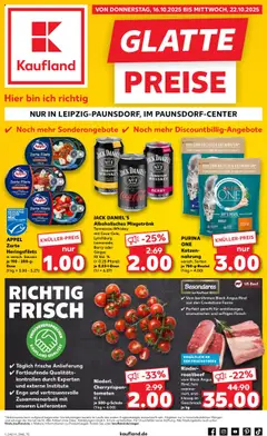 Vorschau von dem Prospekt des Geschäftes Kaufland, gültig ab dem 16.10.2025