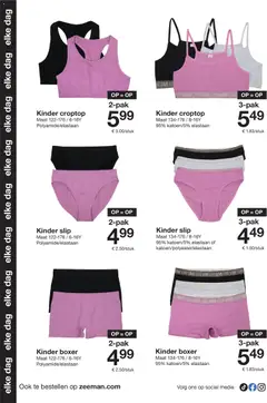 Voorbeeld van Black Friday van winkel Zeeman geldig vanaf 22-11-2025 | Pagina: 20