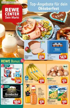 Vorschau von dem Prospekt des Geschäftes Rewe, gültig ab dem 14.09.2025