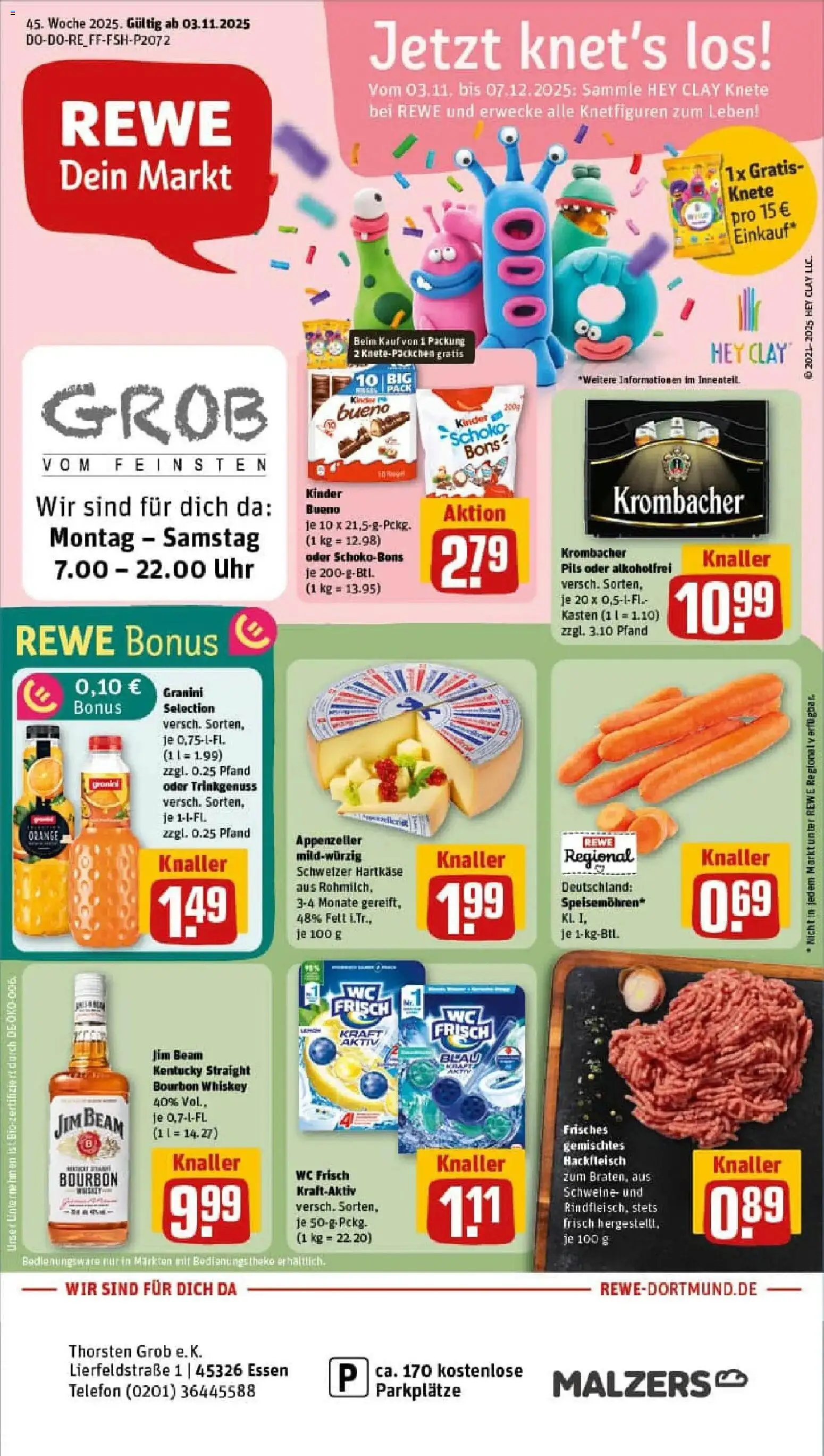 Vorschau von dem Prospekt des Geschäftes Rewe, gültig ab dem 03.11.2025