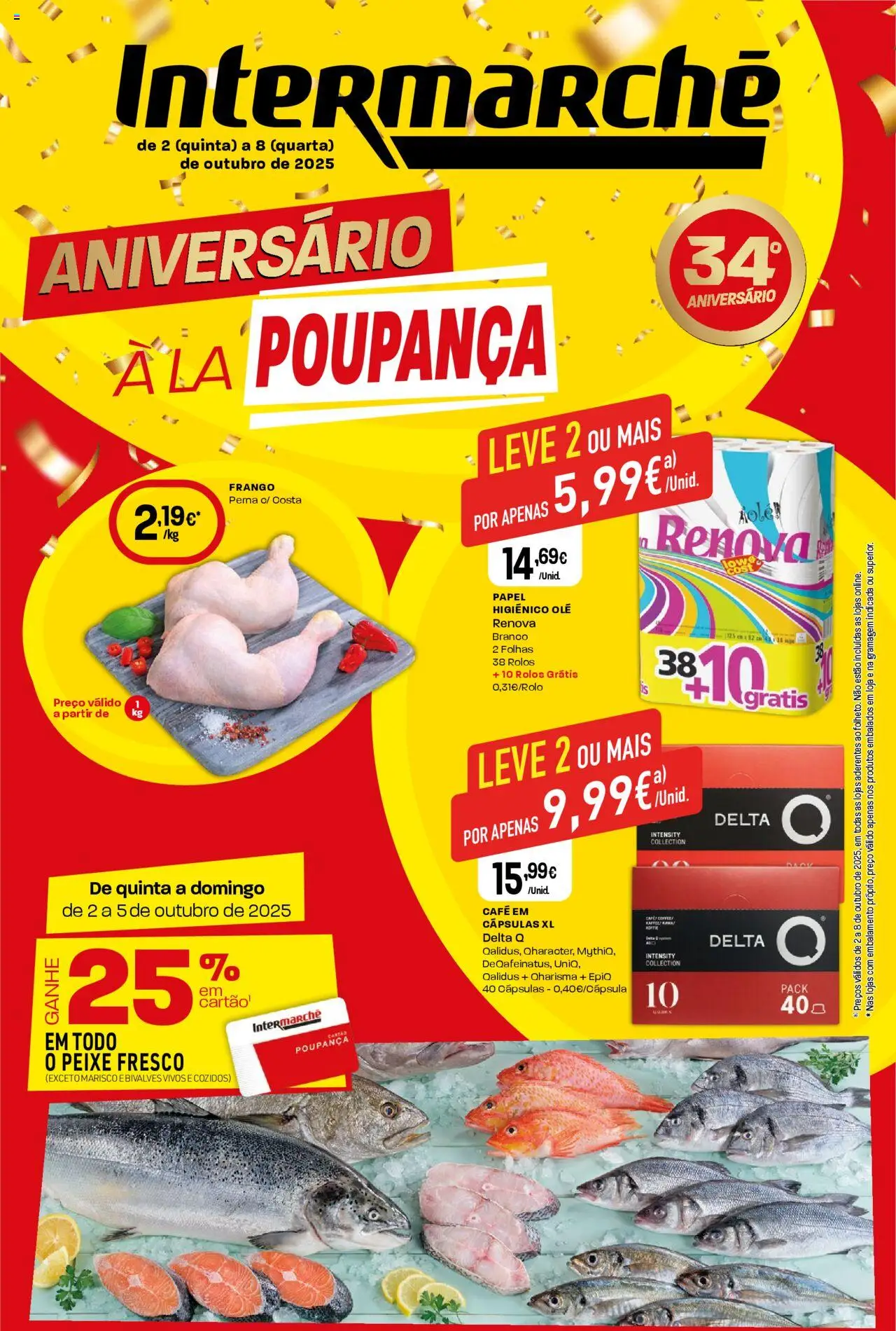 Intermarché Folheto de 02/10/2025 - catálogo esta semana - página 1
