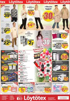 Kaupan Löytötex Löytötex tarjoukset esikatselu, voimassa 22/04/2026