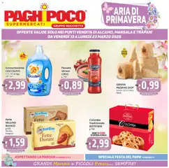 Anteprima dell'opuscolo Paghi Poco volantino Trapani dal negozio Paghi Poco valido da 13/03/2026