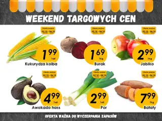 Pogląd gazetki "Weekend targowych cen" ze sklepu Piotruś Pan ważnej od 02.10.2025