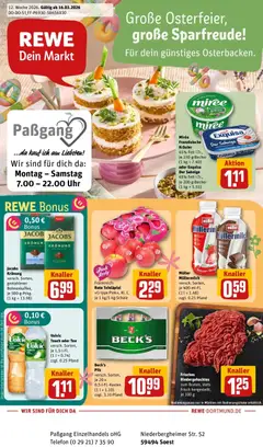 Vorschau von dem Prospekt des Geschäftes Rewe, gültig ab dem 15.03.2026