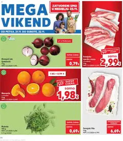 Pregled letka Katalog Black Friday trgovine Kaufland vrijedi od 19.11.2025 | Stranica: 34