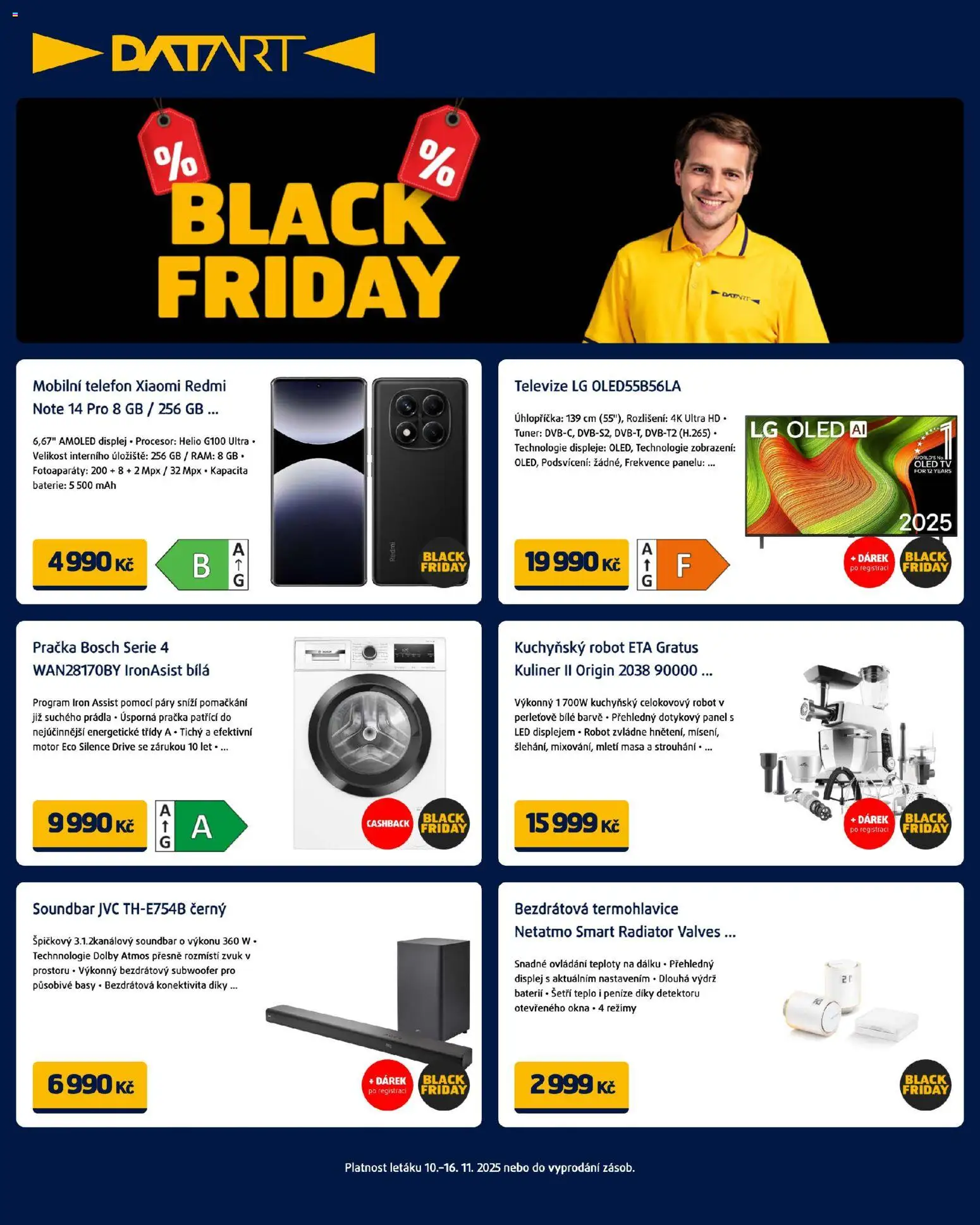 Náhled nabídky: Datart Black Friday platný od 10.11.2025