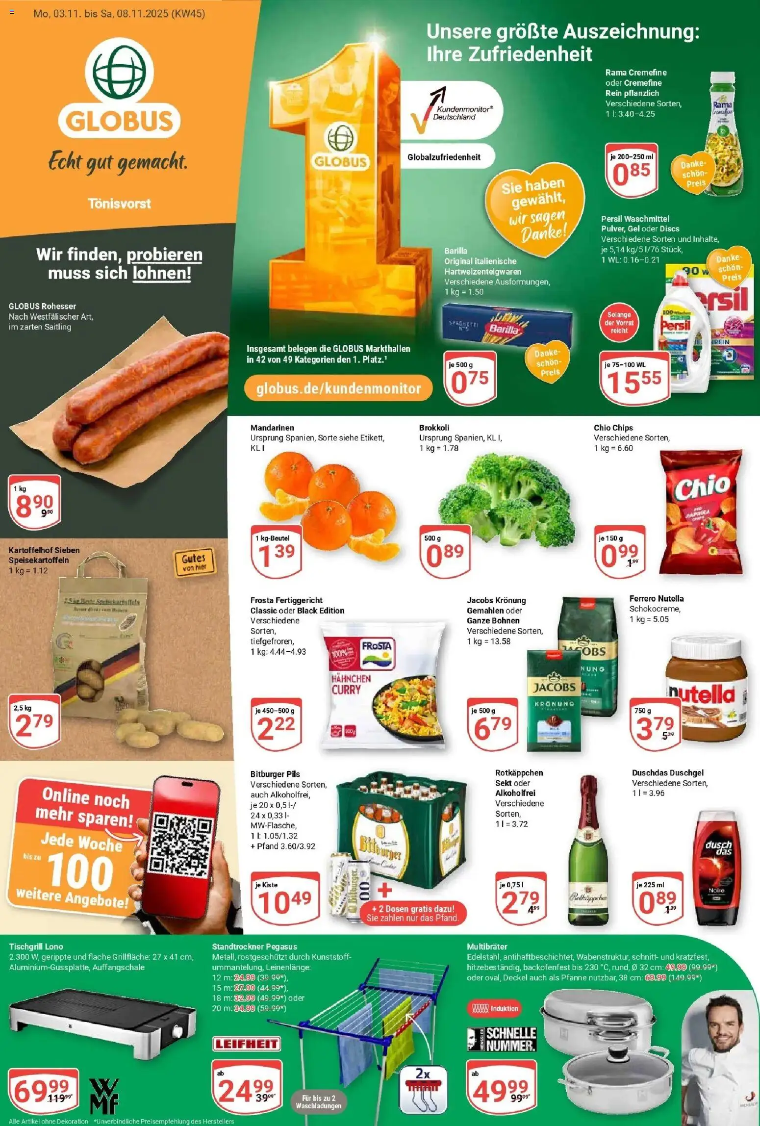 Vorschau von dem Prospekt des Geschäftes Globus, gültig ab dem 02.11.2025