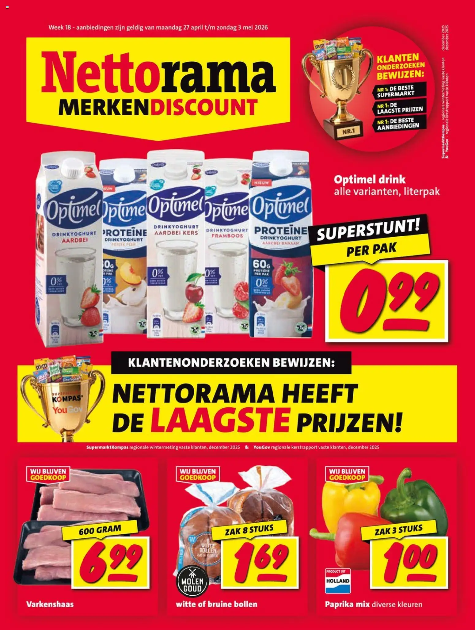 Voorbeeld van Nettorama folder van winkel Nettorama geldig vanaf 27-04-2026