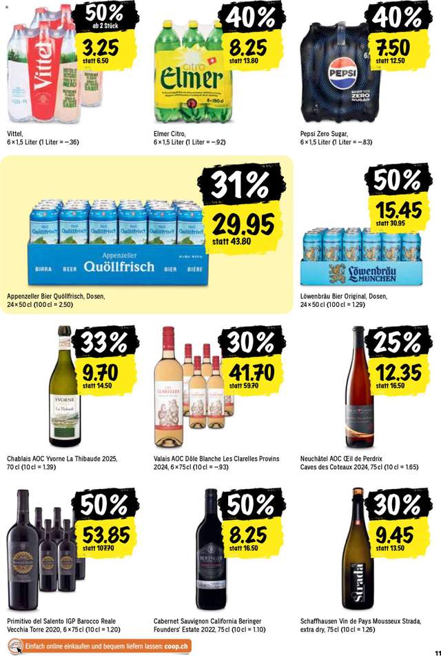 Neue Coop Aktionen ab 23.04.