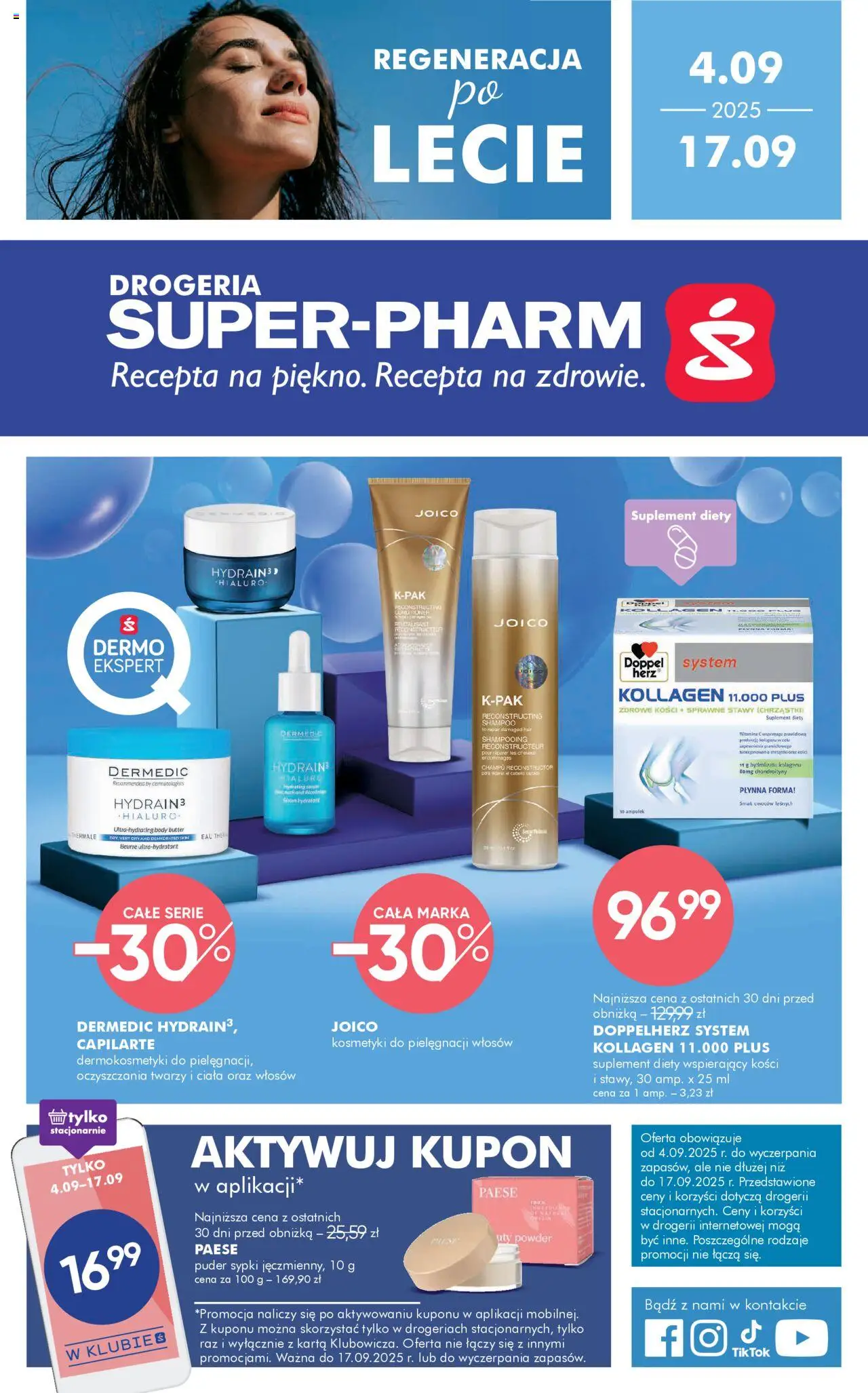 Super-pharm Gazetka od 04.09.2025 - Nowa Gazetka - Numer strony 1