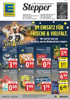 Vorschau von dem Prospekt des Geschäftes Edeka, gültig ab dem 01.12.2025