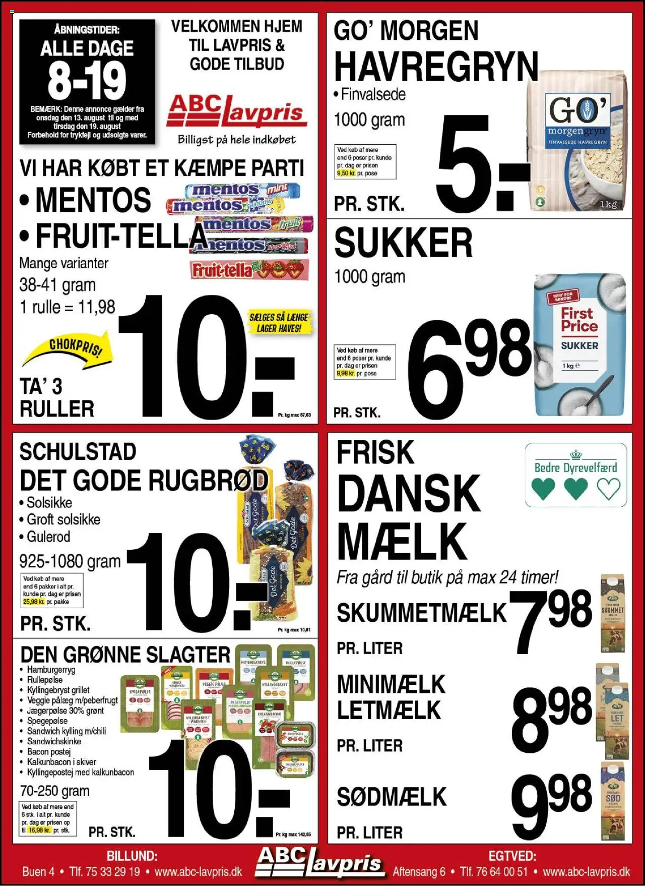 Abc Lavpris tilbudsavis gyldig fra 13/08/2025 - side 1
