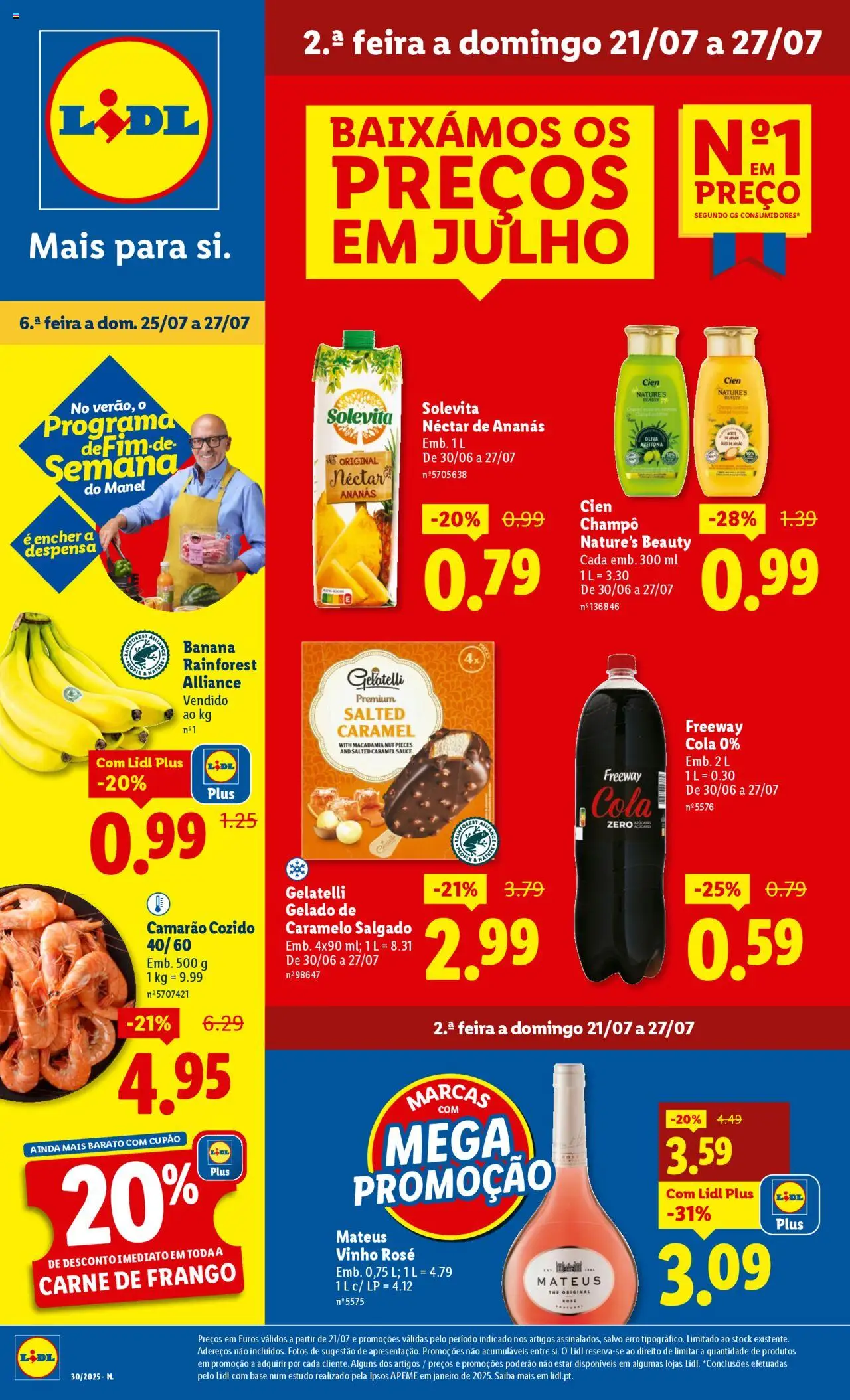 Lidl Folheto de 21/07/2025 - catálogo esta semana - página 1