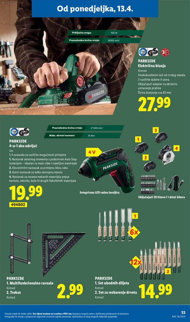 Novi Lidl katalog od 13.04.