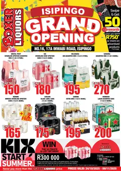 Preview of Boxer flyer valid from 24/10/2025