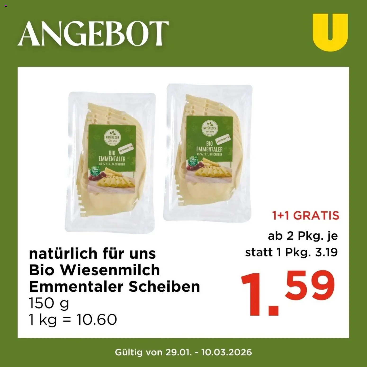 Vorschau der Angebote: Unimarkt Angebot gültig ab 29.01.2026