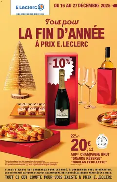 Prévisualisation de Catalogue de la semaine 51 du magasin E.Leclerc formulaire valide 16/12/2025