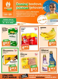 Pregled letka Studenac Katalog trgovine Studenac vrijedi od 22.04.2026