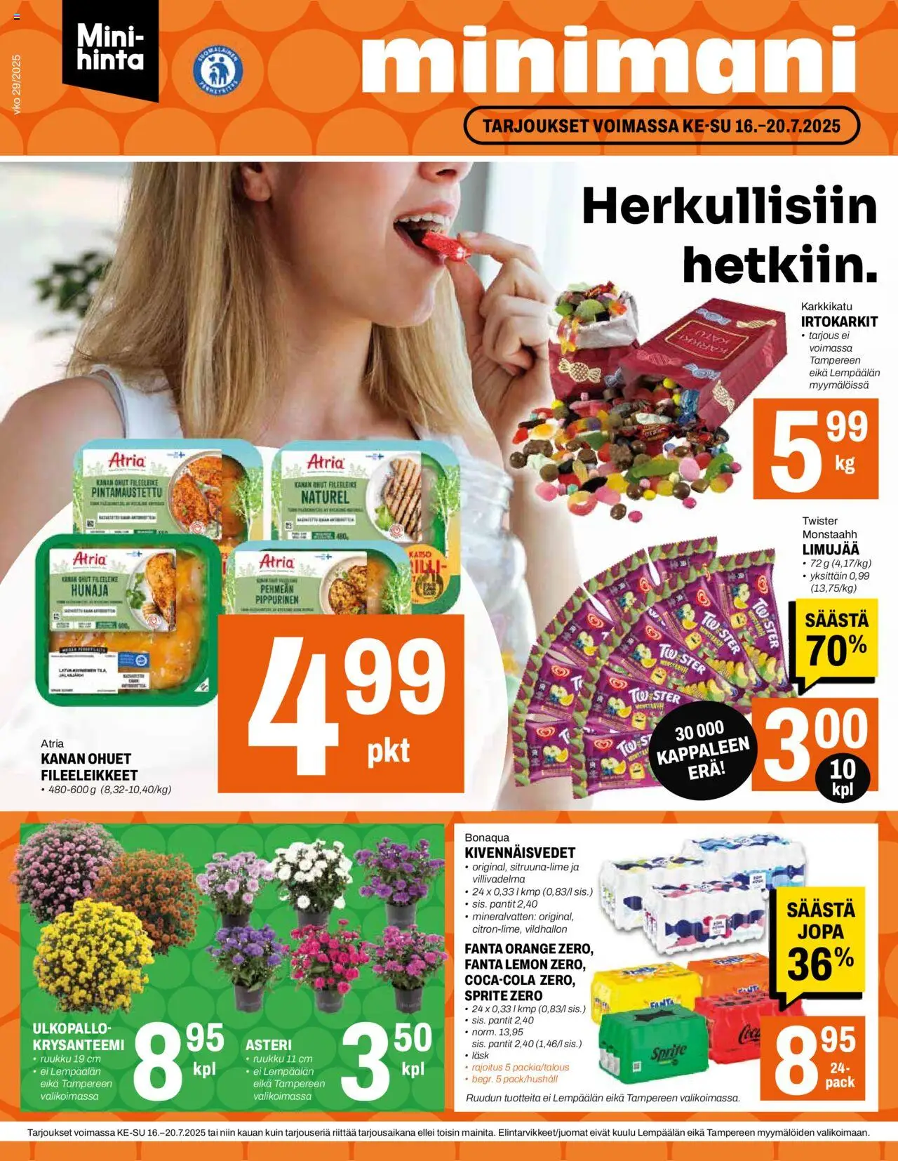 Minimani-kaupan Tarjoukset voimassa 16/07/2025 - Sivulla 1