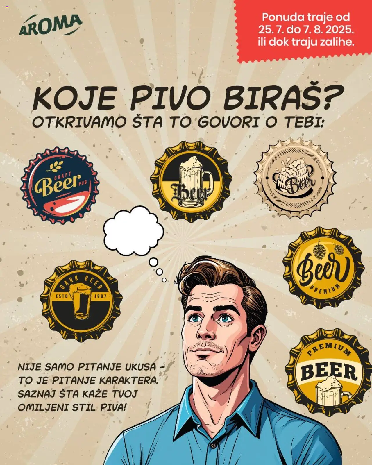 Aroma Market katalog važi od 25.07.2025 - stranica 1 - Pivo