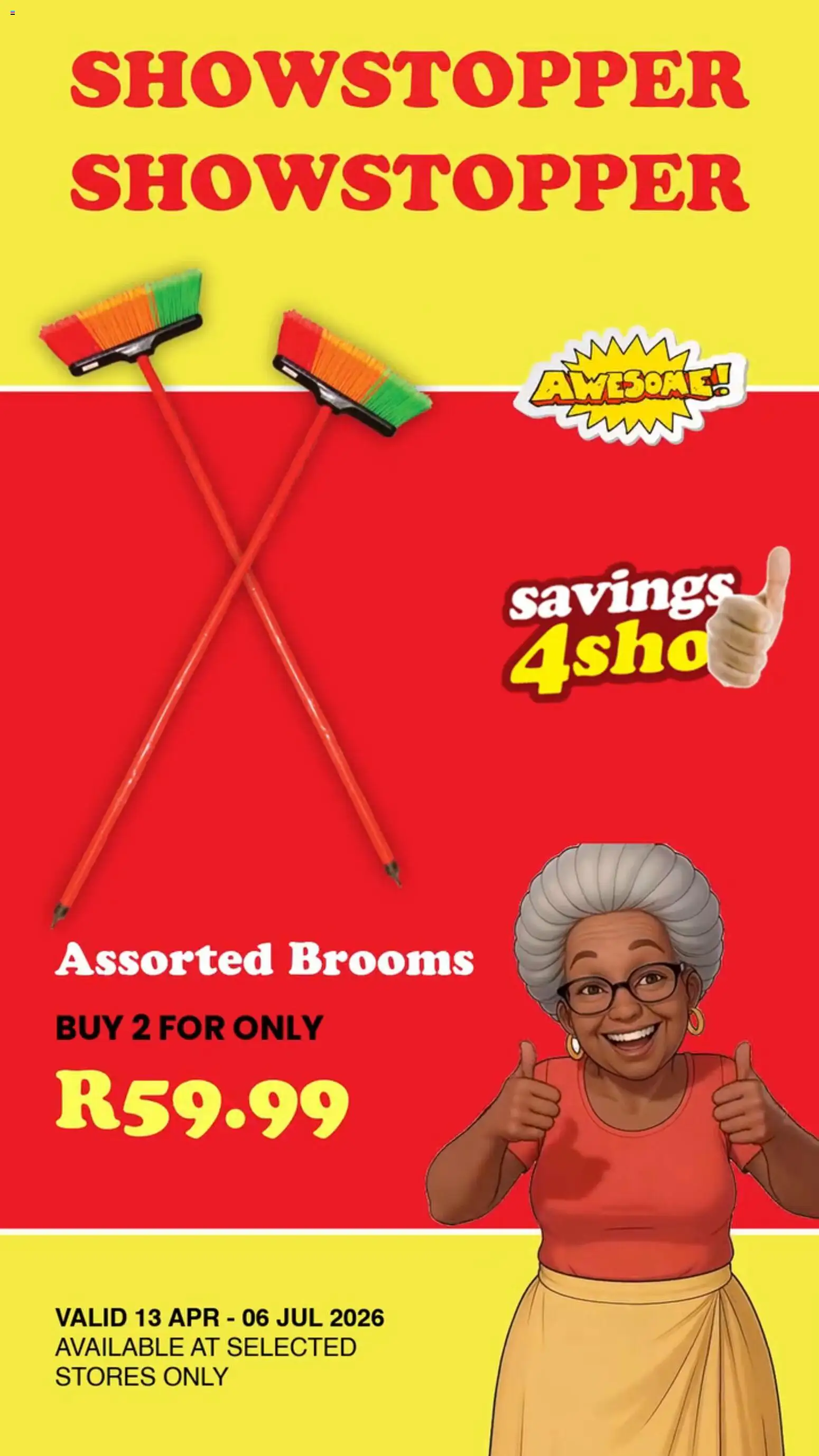 Preview of Check Save flyer valid from 13/04/2026