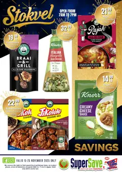 Preview of Super Save flyer valid from 15/11/2025 | Page: 19