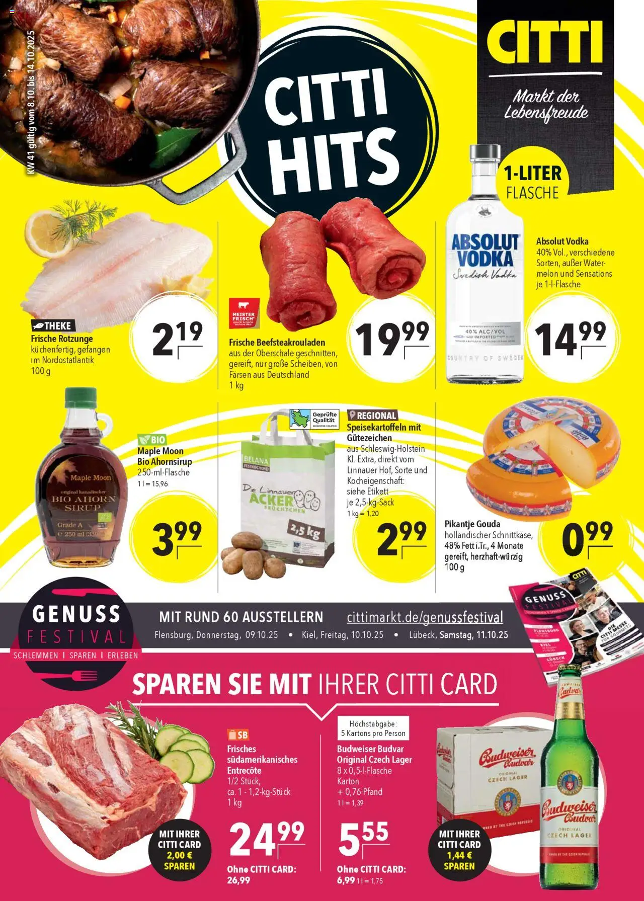 CITTI Markt Prospekt (vom 08.10.2025 - 14.10.2025)