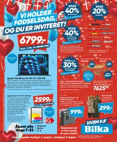 Eksempel på tilbudsavis Nonfood fra butik Bilka gyldig fra 01/08/2025