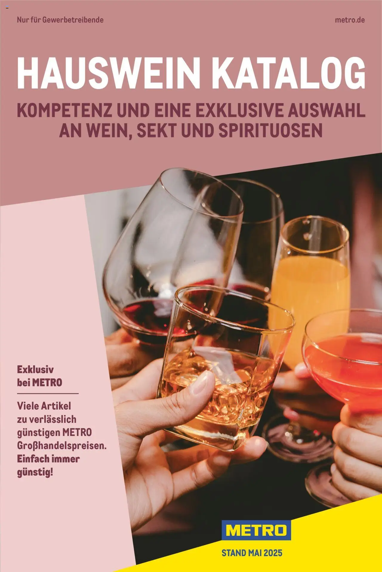 Metro Prospekt ab 01.05.2025 - Hauswein-Katalog - Sekt
