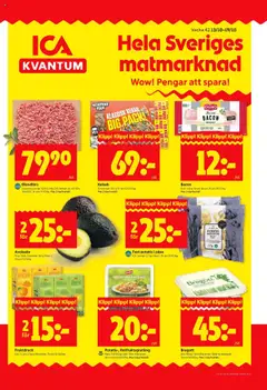 Förhandsgranska reklamblad Stockholm från butik ICA Kvantum gäller från 13/10/2025