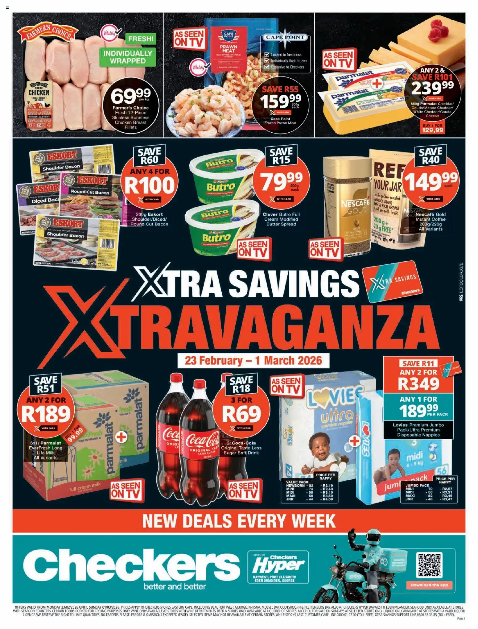 Preview of Checkers flyer valid from 23/02/2026