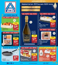 Prévisualisation de Folder de la semaine 52 du magasin Aldi formulaire valide 29/12/2025