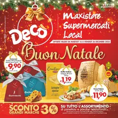 Anteprima dell'opuscolo Volantino Maxistore, Supermercati, Local - Sicilia dal negozio Decò valido da 16/12/2025