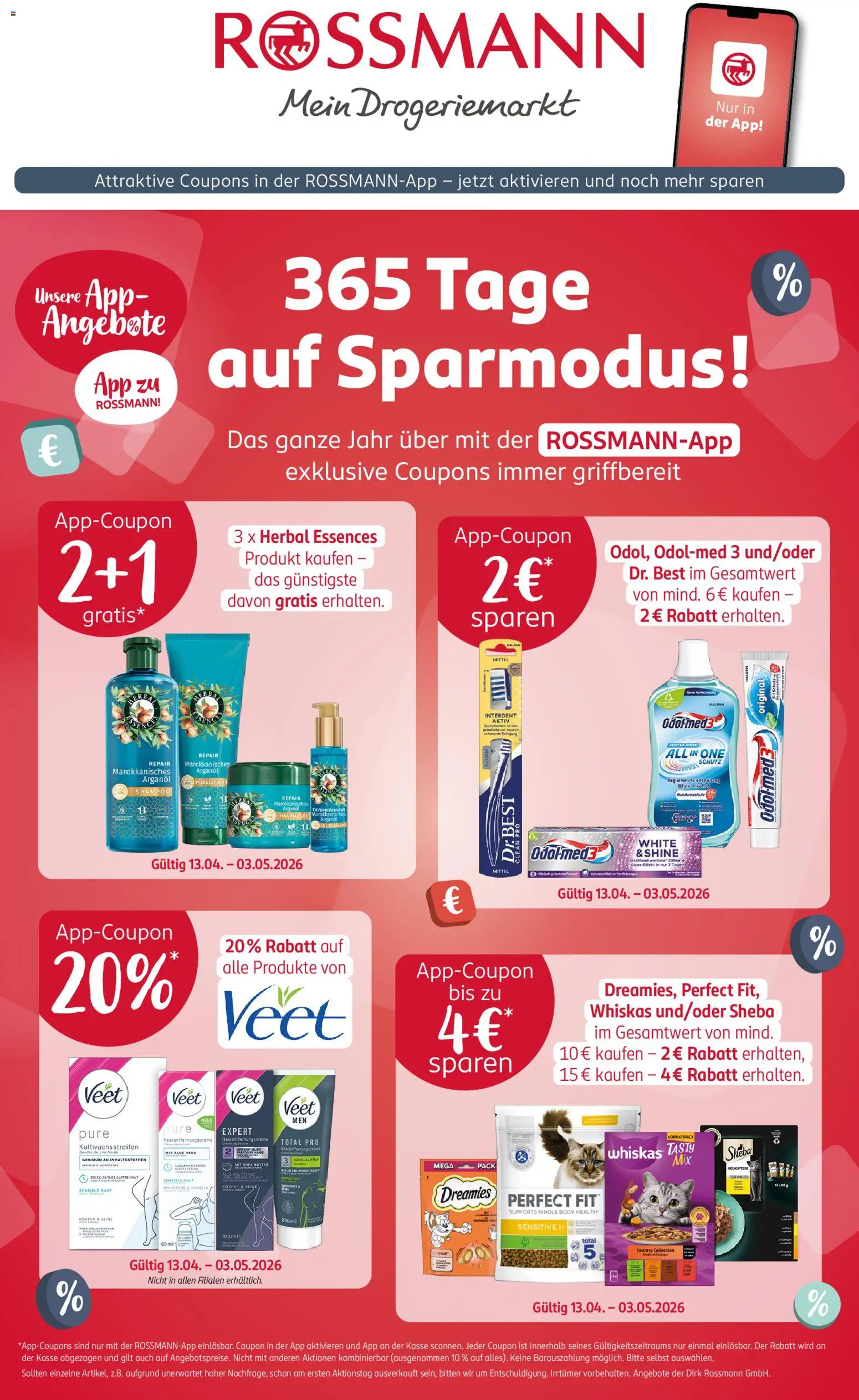 Vorschau von dem Prospekt des Geschäftes Rossmann, gültig ab dem 13.04.2026