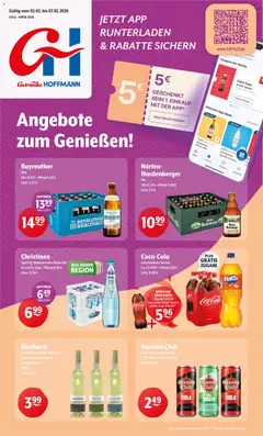 Vorschau von dem Prospekt des Geschäftes Getränke Hoffmann, gültig ab dem 02.02.2026