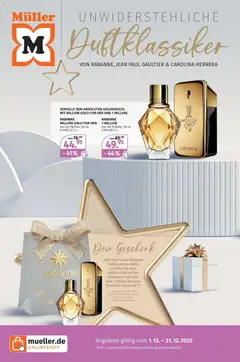 Vorschau von dem Prospekt des Geschäftes Müller, gültig ab dem 01.12.2025