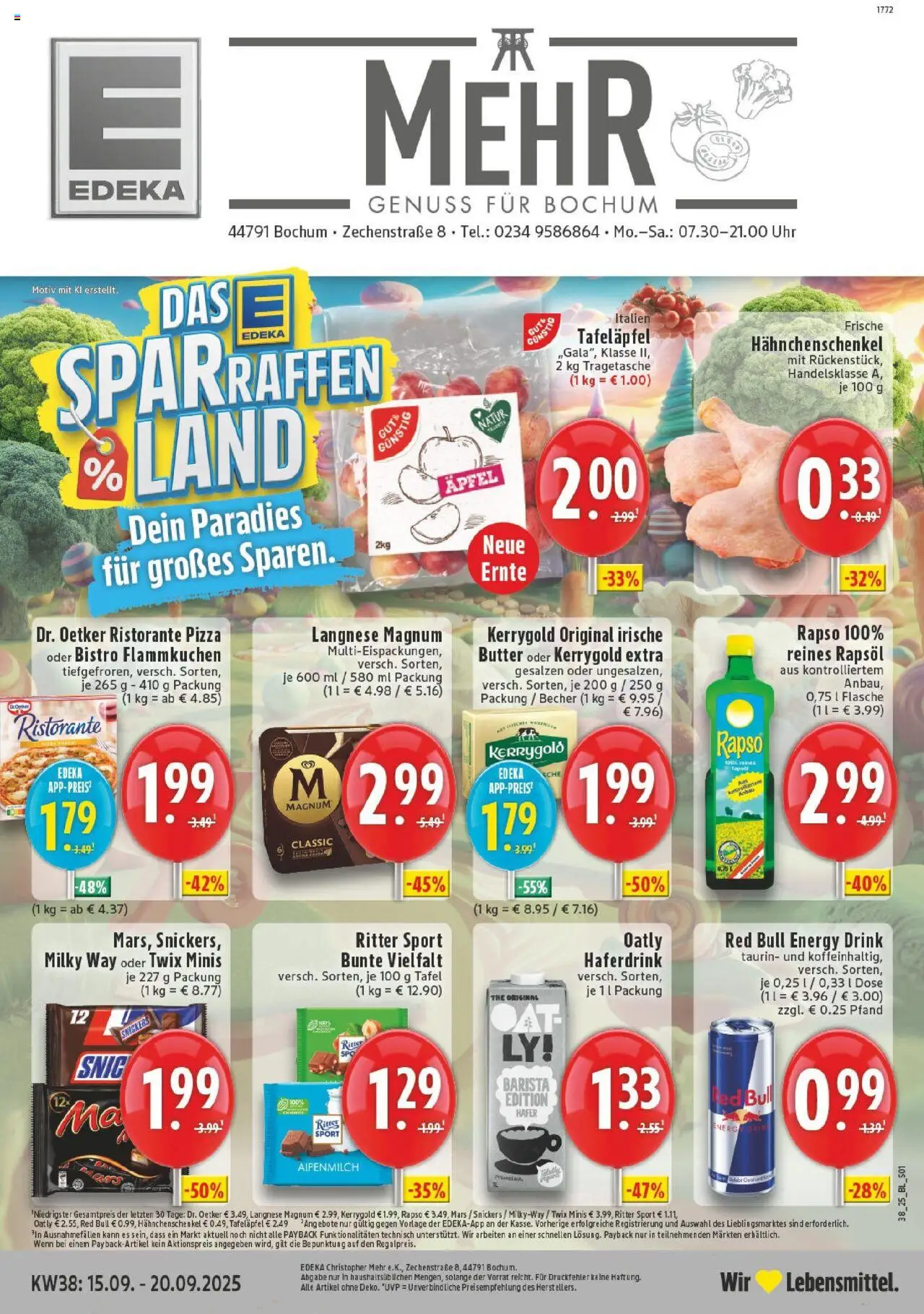 EDEKA Prospekt ab 14.09.2025 - Prospekt Bochum Online