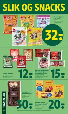 Eksempel på tilbudsavis Tilbudsavis fra butik Coop 365 gyldig fra 30/10/2025 | Side: 20